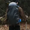 Mochila de Montañismo para Exteriores de 60L Transfronteriza, Bolsa Deportiva para Senderismo, Mochila de Acampada Repelente al Agua, Mochila para Viajes al Aire Libre de Gran Capacidad