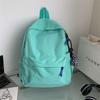 Mochila Escolar Feminina Versão Coreana Harajuku Ulzzang Estudante do Ensino Médio Mochila de Grande Capacidade Estudante do Ensino Fundamental Mochila Versátil Estilo Floresta