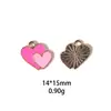 Colgante Serie Día de San Valentín Corazón Enano DIY Aleación Esmalte Accesorios de Joyería Llavero Colgante Transfronterizo