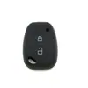 Adecuado para Renault placa recta 2 teclas funda de silicona no estándar para llave bolsa protectora de control remoto de coche funda para llave