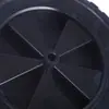Fabricantes suministran directamente rueda de camping de 8 pulgadas rodamiento de goma rueda de equilibrio de neumáticos neumático sólido a prueba de pinchazos herramienta para coche rueda silenciosa