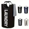 Cesta Plegable para Ropa Sucia Transfronteriza, Capacidad Extra Grande, Impermeable, Engrosada, Cesta de Almacenamiento, Cesta para Ropa Sucia de Organización Doméstica