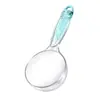 Cuchara medidora multifuncional para comida de mascotas con báscula, cuchara dosificadora engrosada con clip sellador, cuchara transparente para comida de gatos y perros, directo del fabricante