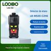 Detector de gás etano com tela em tempo real, detector de gás etano portátil de alta precisão