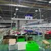 Riel de Barra Electrificada para Iluminación de Fábrica de Ropa, Luminaria para Taller de Costura, Suministro de Energía para Línea de Ensamblaje, Riel de Puente Tipo Deslizante, Soporta Personalización