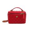 Bolsa de Luxo Acessível Estilo Tweed para Mulheres 2025 Nova Moda de Ombro Acolchoada com Corrente Pequena Quadrada Estilo Coreano Bolsa de Ombro Único Transversal