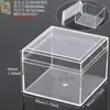 Caja de Exhibición Cuadrada Ps, Caja de Empaque de Juguete de Moda Caja Sorpresa, Caja de Almacenamiento para Pez Betta e Insectos, Caja de Plástico Transparente a Prueba de Polvo