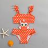 Trajes de Baño Europeos y Americanos Transfronterizos para Niños 2025 Bebés y Niños Pequeños Abejas Lindos Dibujos Animados de Bebé Monos para Niñas Trajes de Baño