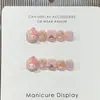 [Chica Vitalidad Melody] Uñas Portátiles Hechas a Mano para Niños, Manicura Fototerapéutica Removible de Linda Melody