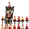 Novo Chapéu de Animal de Estimação Gato e Cachorro Decoração de Acessórios para Ano Novo e Festival da Primavera Chapéu Festivo de Animal de Estimação para Ano Novo Besta de Ano Novo Estilo Chinês