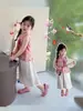 Roupa de Verão 2026 Novo Estilo para Meninas Hanfu Roupa Chinesa Tradicional de Verão Infantil Bebê Muito Bonito Conjunto de Duas Peças Estilo Fino
