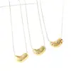 Lele Jewelry Cadena para Clavícula de Acero Inoxidable con Forma de Corazón, Nuevo Diseño de Nicho de Lujo Ligero, Moda Europea y Americana Transfronteriza
