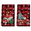 Paños de limpieza creativos temáticos de Navidad para Amazon transfronterizo, paños para el hogar, la cocina y la mesa de comedor, paños de cocina y toallas decorativas de Navidad