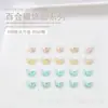 Acessórios para Nail Art: Pétalas e Folhas de Lírio de Resina 3D, Flores de Lírio de Cinco Pétalas, Decorações de Unha Usáveis, 50 Peças