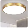 Lámpara de techo LED, luz redonda para dormitorio, luz simple y elegante para sala de estar, luz de habitación, comedor, balcón, accesorio de iluminación para pasillo, hierro