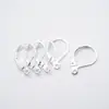 20/paquete Gancho para oreja con forma de D Gancho de oreja de cobre Accesorios para joyería DIY