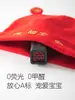 Nuevo gorro de doble capa con patrón bordado, construcción sin costuras con tejido Clase A, para celebraciones de bebés y recién nacidos, temporada de otoño e invierno
