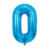 Para emprender globos digitales transfronterizos empaquetados individualmente de 40 pulgadas, versión delgada tipo EE. UU. de globo digital de papel de aluminio azul al por mayor