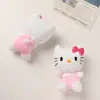 Juguete de Peluche con Colgante de Gatito Lindo de Dibujos Animados con Lazo de Alto Valor, Accesorio de Cadena para Bolsa de Teléfono DIY