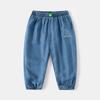 Jeans de Tencel para Bebé Verano Pantalones Anti-mosquitos para Niños 2024 Nuevos Pantalones Casuales Pantalones Finos para Niños Venta al por Mayor
