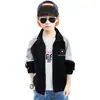 Ropa para niños para niños, chaqueta de béisbol de otoño, nuevo estilo primavera y otoño 2026, fresca y elegante, para niños mayores