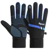 Guantes Cálidos para Hombres y Mujeres en Otoño e Invierno, Esquí y Ciclismo al Aire Libre, Cortavientos, Resistentes al Frío, Antideslizantes, Pantalla Táctil, Estilo de Pareja, Protección contra el Frío