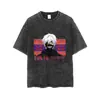 Semillas de comida de Tokio ghouls Ropa de investigación Madera Dorada estudiante de anime camiseta de manga corta hombres y mujeres impresa desgastada ropa de verano t