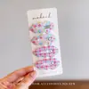 Pinza para el pelo de estrella de cinco puntas de colores caramelo estilo coreano para mujer, Pasador de lujo de alta gama, Pinza BB dulce y linda, Accesorio para el cabello versátil y elegante