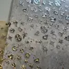 Tiesu Retro Amor Estrella Arte de Uñas Pegatina M1214 Estampado en Caliente Relieve Dulce Fresco Estrella Luna Sol Pegatina para Uñas