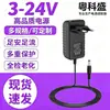 Adaptador de Energia Europeu 12V2A 5V2A 5V6V9V12V1A 12V3A 15V2A24V1A Fonte de Alimentação Europeia