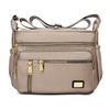 Bolsa de Mãe de Meia-Idade de Tecido Oxford Bolsa Transversal Bolsa de Ombro Feminina de Verão Impermeável Multibolsos Grande Capacidade Bolsa de Mamãe Atacado