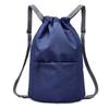 Fabricantes de Bolsas de Gimnasio Venta al por Mayor Exterior Casual Impermeable Mochila Diaria para Estudiantes Mochila Casual Personalizada con Cordón
