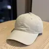 Nueva Gorra de Béisbol Bordada con Letras Estilo Coreano Simple para Primavera y Verano para Mujer, Parte Superior Suave, Circunferencia de Cabeza Grande, Gorra de Pico Delgado para Rostro de Pareja