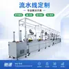 Línea de montaje bloqueo automático de tornillos, dispensación automática de pegamento, ensamblaje automático, inspección automática, producción en línea de montaje de fábrica