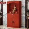 Gabinete de Altar Budista, Modelo Económico para el Hogar, Mesa de Altar, Gabinete para Estatua de Buda, Altar del Dios de la Riqueza, Mesa de Adoración de Bodhisattva, Santuario