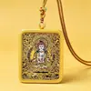 Manjushri Pintado de Dourado Preto-dourado Oito Grandes Mãos Guardiãs Mão Pintada Dourada Pintada Thangka Estilo Tibetano Thangka Personalizável Pintado à Mão
