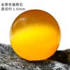 Fábrica atacado colorido olho de gato 16mm redondo grânulo não poroso DIY acessórios mármores jogar bola opala bola de cristal