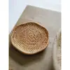 Buenos Días tienda Vietnam alfombrilla para taza de ratán de otoño alfombrilla aislante alfombrilla para taza de ratán hecha a mano