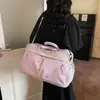 Bolsa de viaje de gran capacidad para viajes cortos, bolso de mano para viajes de negocios y para el día a día, bolsa de equipaje de almacenamiento deportiva y de fitness unisex