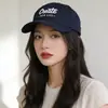 Gorra de Béisbol Bordada con Letras Estilo Retro para Mujer, Sombrero de Sol de Marca de Moda para Primavera y Verano para Uso al Aire Libre, Unisex