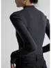 Tejido sin costuras SS STUDIO, elegante y con estilo, suéter de lana para mujer de cuello semi-alto, perfecto para usar en capas en otoño