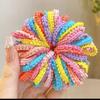 Elástico infantil não machuca cabelo elástico meninas acessórios de cabelo tamanho pequeno faixa de cabelo alto elástico corda de cabelo bebê menina corda de cabelo princesa