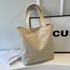 Bolso Tote Simple y Versátil para Mujer, Nuevo Estilo 2026, Bolso de Mano Casual de Gran Capacidad, Bolso de Hombro de Lona para Viajes Diarios para Mujer