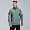 Chaqueta Deportiva para Hombre, Estilo Primavera y Otoño, Cierre con Cremallera y Capucha, Fitness Running, Tejida, Cortavientos, Casual, Venta al por Mayor, Versátil