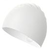 Gorro de Natación de Silicona Impermeable de Goma para Adultos Jóvenes Cabello Largo Protector Solar Color Sólido Gorro de Natación Profesional