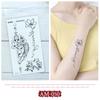 Tengo Gama Completa de Calcomanías de Tatuaje de Flores Sencillas Calcomanías de Tatuaje Impermeables Realistas Fábrica Social de Rosas Venta al por Mayor Calcomanías de Tatuaje Oscuro