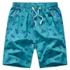 Pantalones Cortos de Algodón Puro Talla Grande para Hombre para Usar Afuera, Casual Holgado de Algodón Puro para Casa, Pantalones Cortos de Playa de Cinco Puntos, Pantalones de Verano para Casa