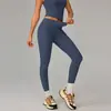 Pantalones de Correr Fitness de Secado Rápido Cepillados de Cintura Alta Levanta Glúteos Transpirables Ropa Exterior Ajustados Pantalones Deportivos Pantalones de Yoga de Cintura Alta Levanta Glúteos
