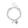 Joyería transfronteriza europea y americana, hermosa pulsera de perlas de moda para mujer, estilo punk de Amazon, pulsera popular personalizada