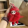 Suministro Transfronterizo de Llaveros de Peluche de Zorro, Nuevos Colgantes Lindos para Mochilas de Bebés y Estudiantes, Adornos Lindos de Muñeca Durmiendo